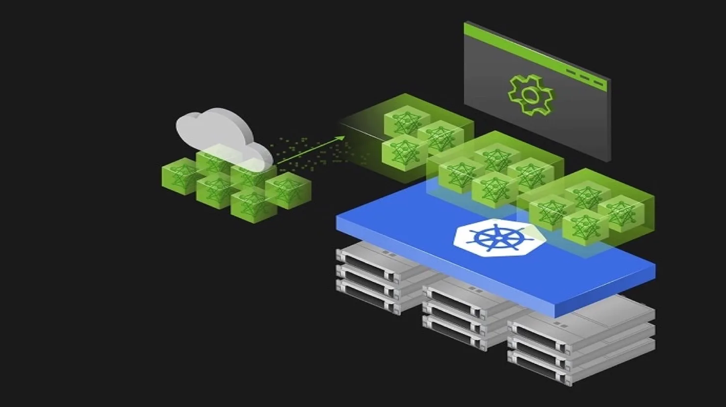 NVIDIA's editorial image for its Mission Control Kubernetes recovery announcement.